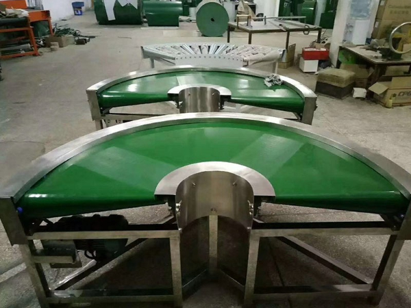 皮帶轉彎輸送線