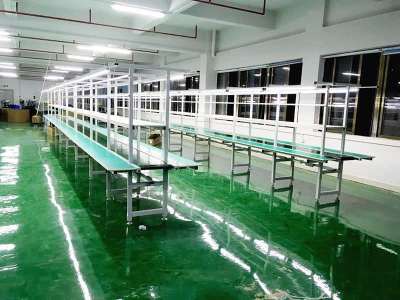 帶工作板皮帶流水線，家具組裝流水線